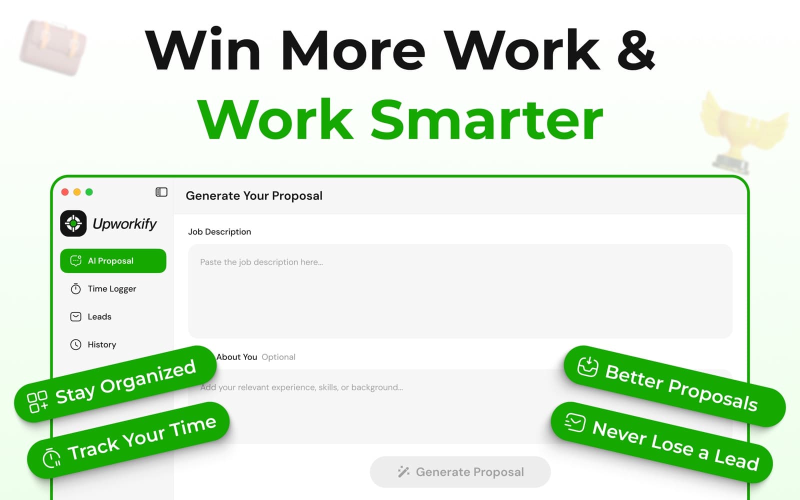 Upworkify screenshot 1